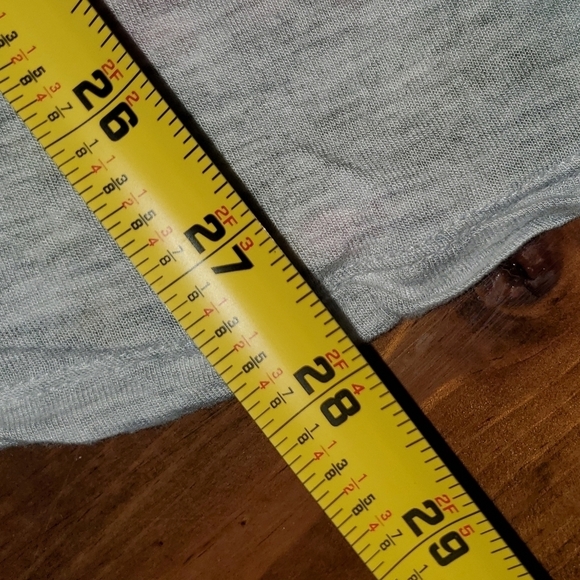 Merona Tanktop - Grey Front, Flower Back - XL - Great Condition - Picture 5 of 8